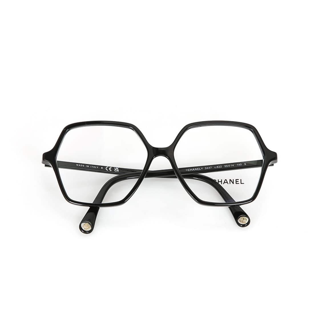 샤넬 스퀘어 블랙 안경 블루라이트 선글라스 CH3447 상품이미지1