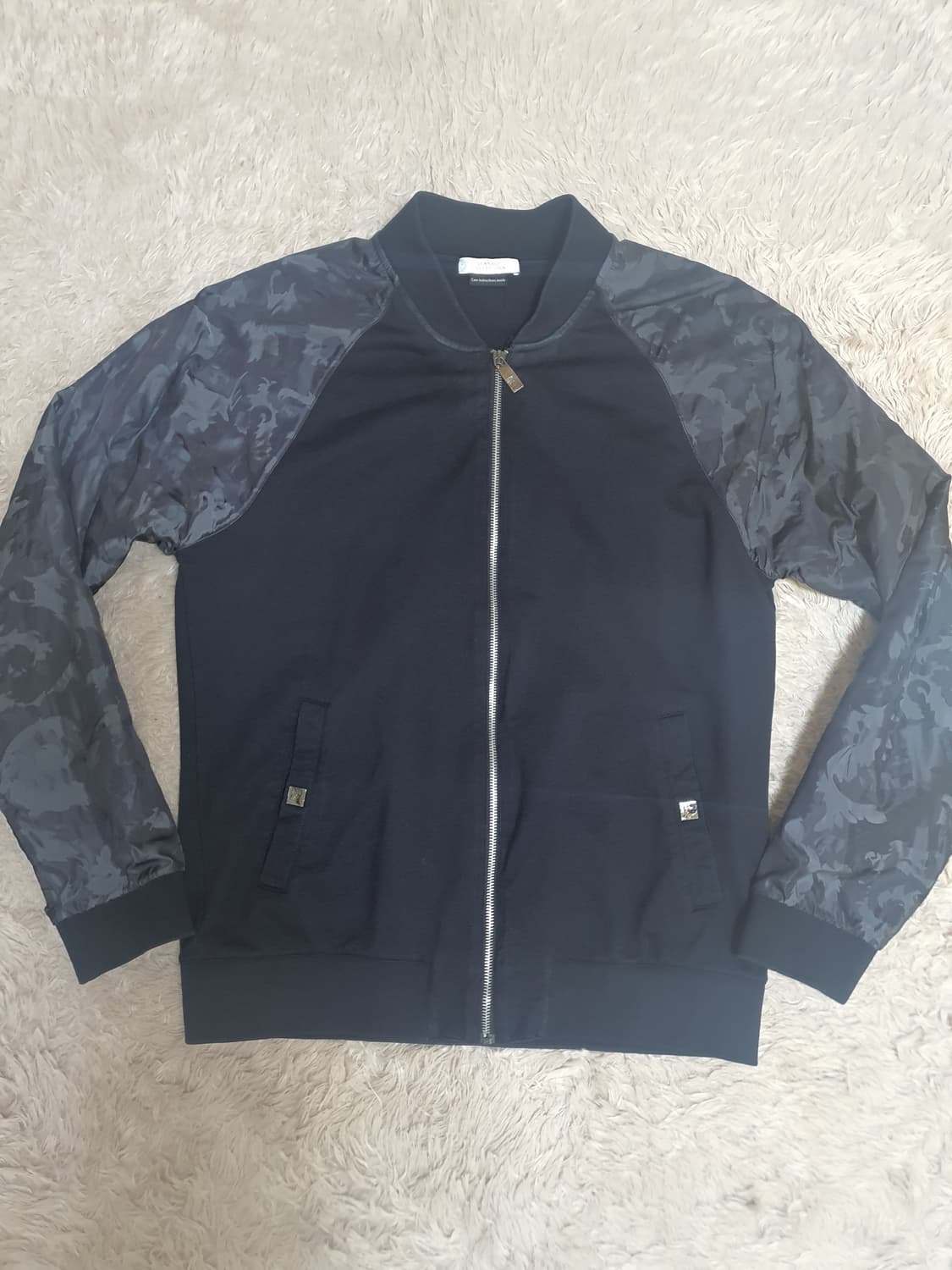 베르사체 바로크 프린트 자켓 실측 사이즈 100 상품이미지1