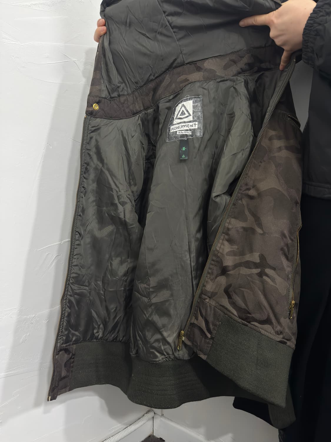 monument camo hood jacket 상품이미지5