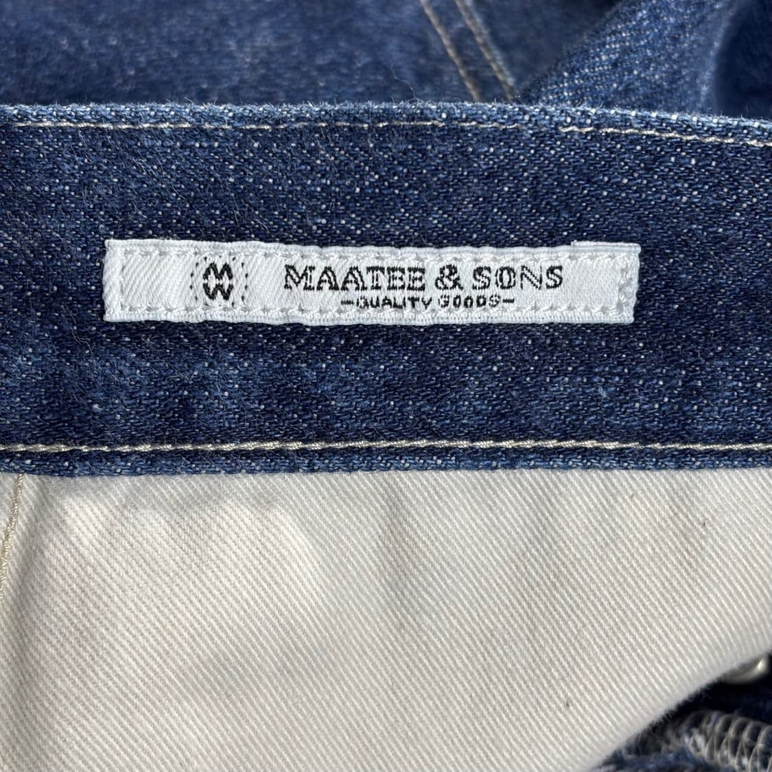 3) maatee&sons 마티앤선즈 24aw 배기 데님 상품이미지4