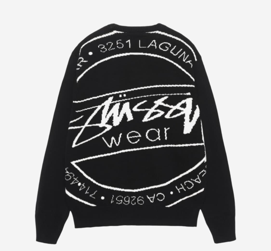 stussy 스투시 라구나 아이콘 스웨터 니트 상품이미지1