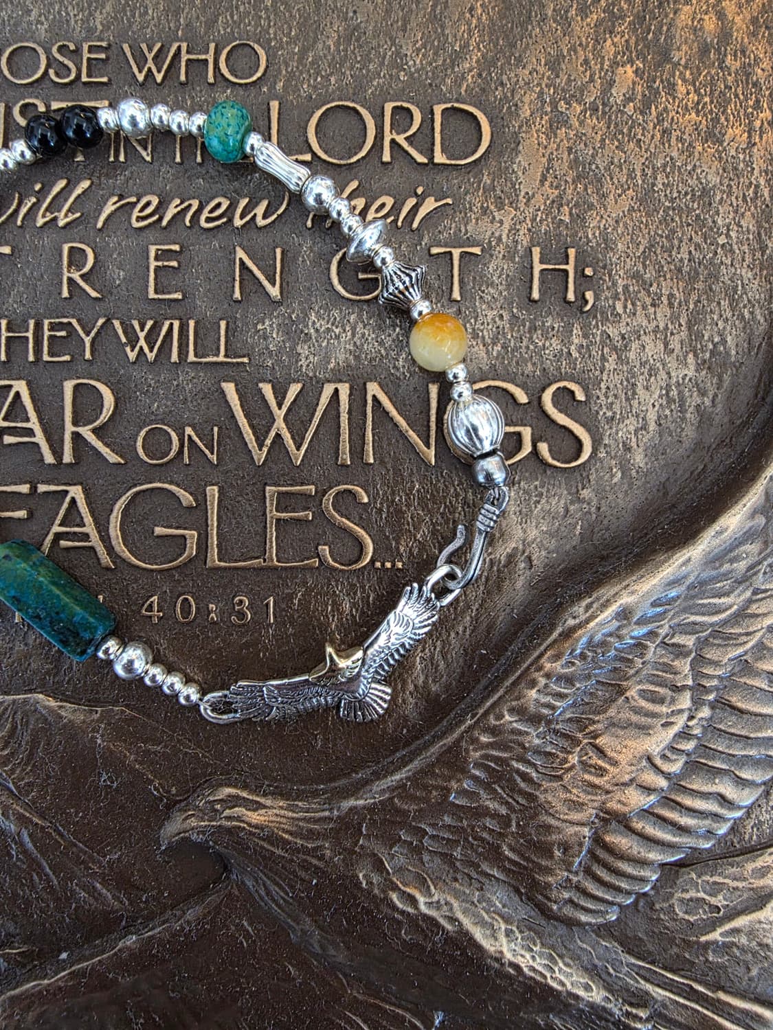 3Cross silver egle Navaho totem bracelet 상품이미지9