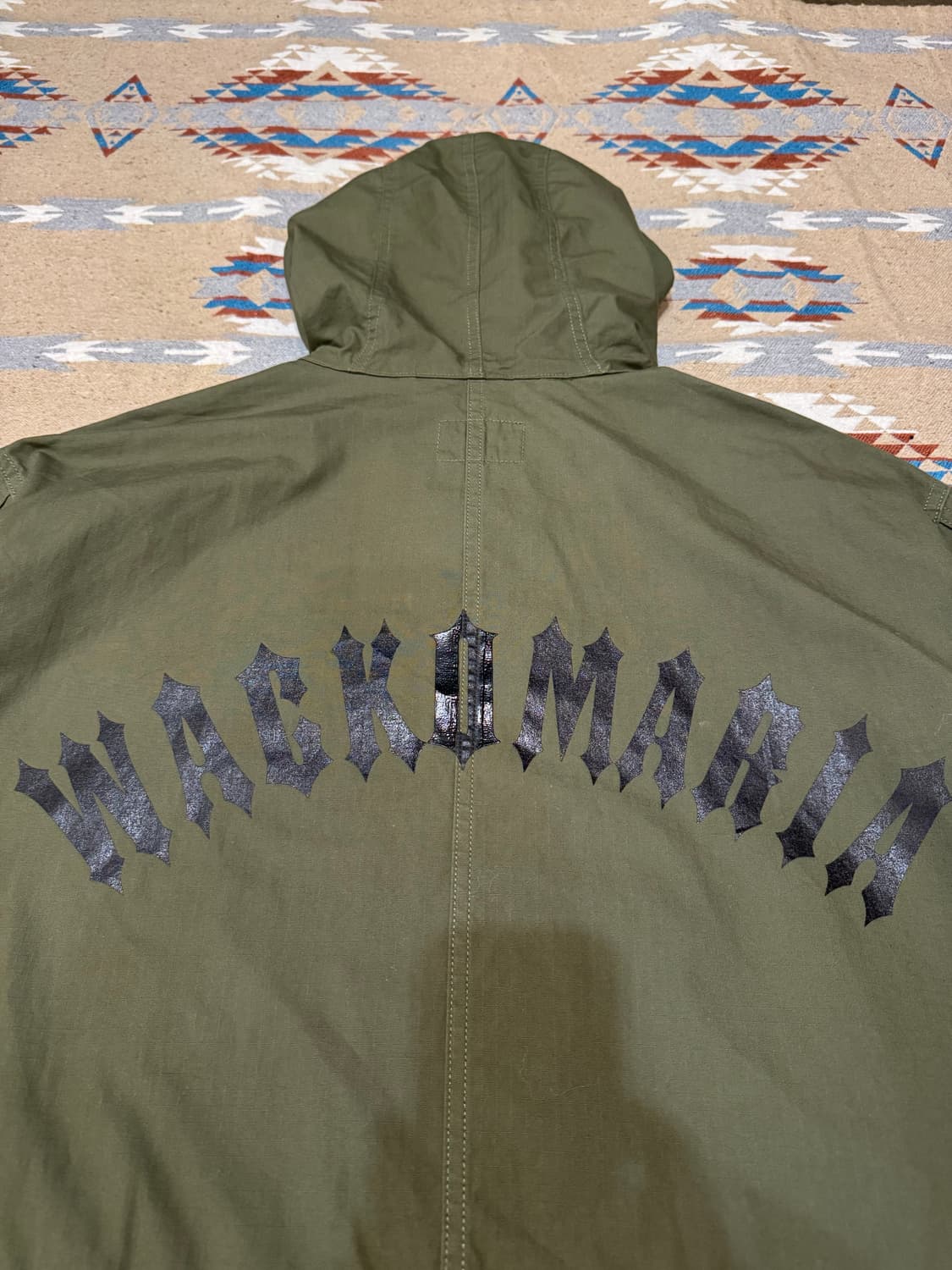 [XL] 와코마리아 M-48 모즈 코트 카키 상품이미지6