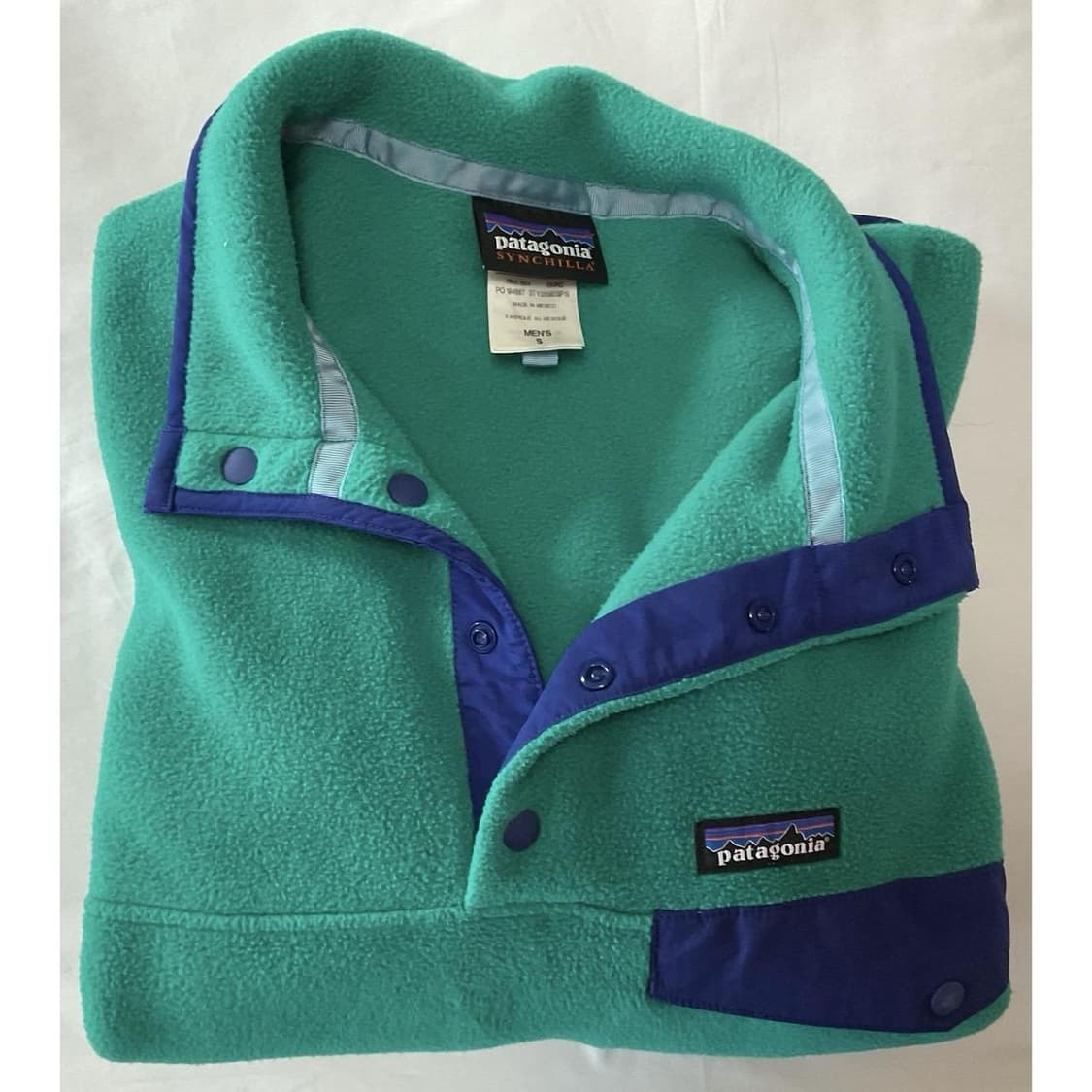 파타고니아 신칠라 스냅-T 그레이/네이비 상품이미지4