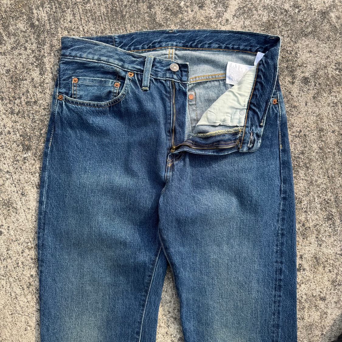 [32] 리바이스 501 zxx 셀비지 데님 팬츠 상품이미지3