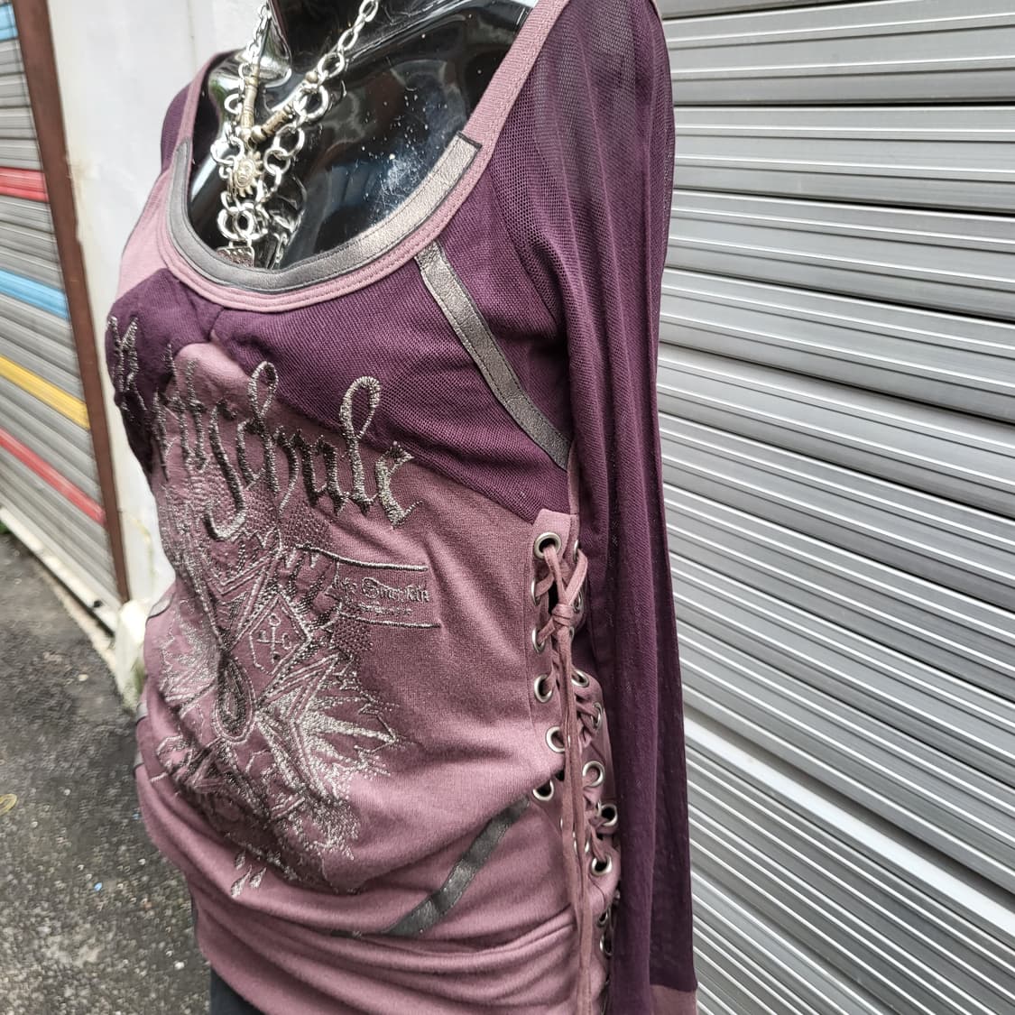 salvage long-sleeved one-piece dress  상품이미지3
