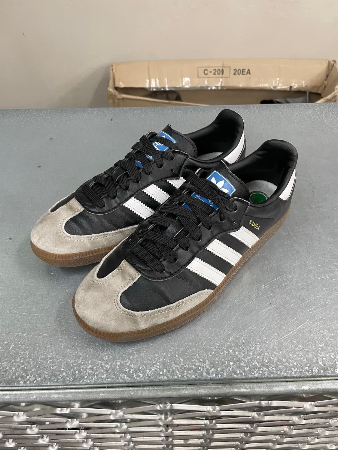 아디다스 삼바 비건 코어 블랙 240 상품이미지2