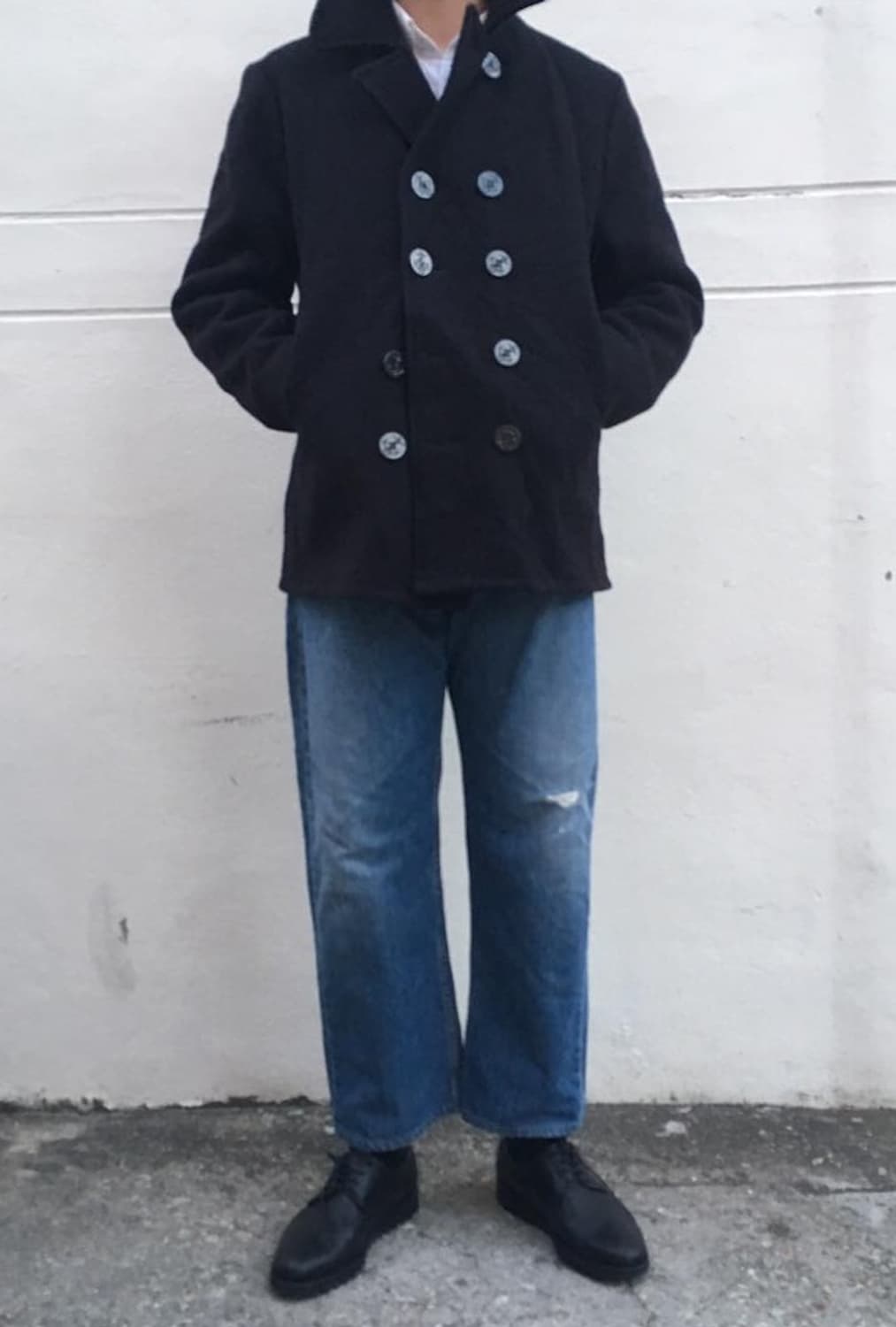 Schott 740n Pea Coat 40사이즈 상품이미지6