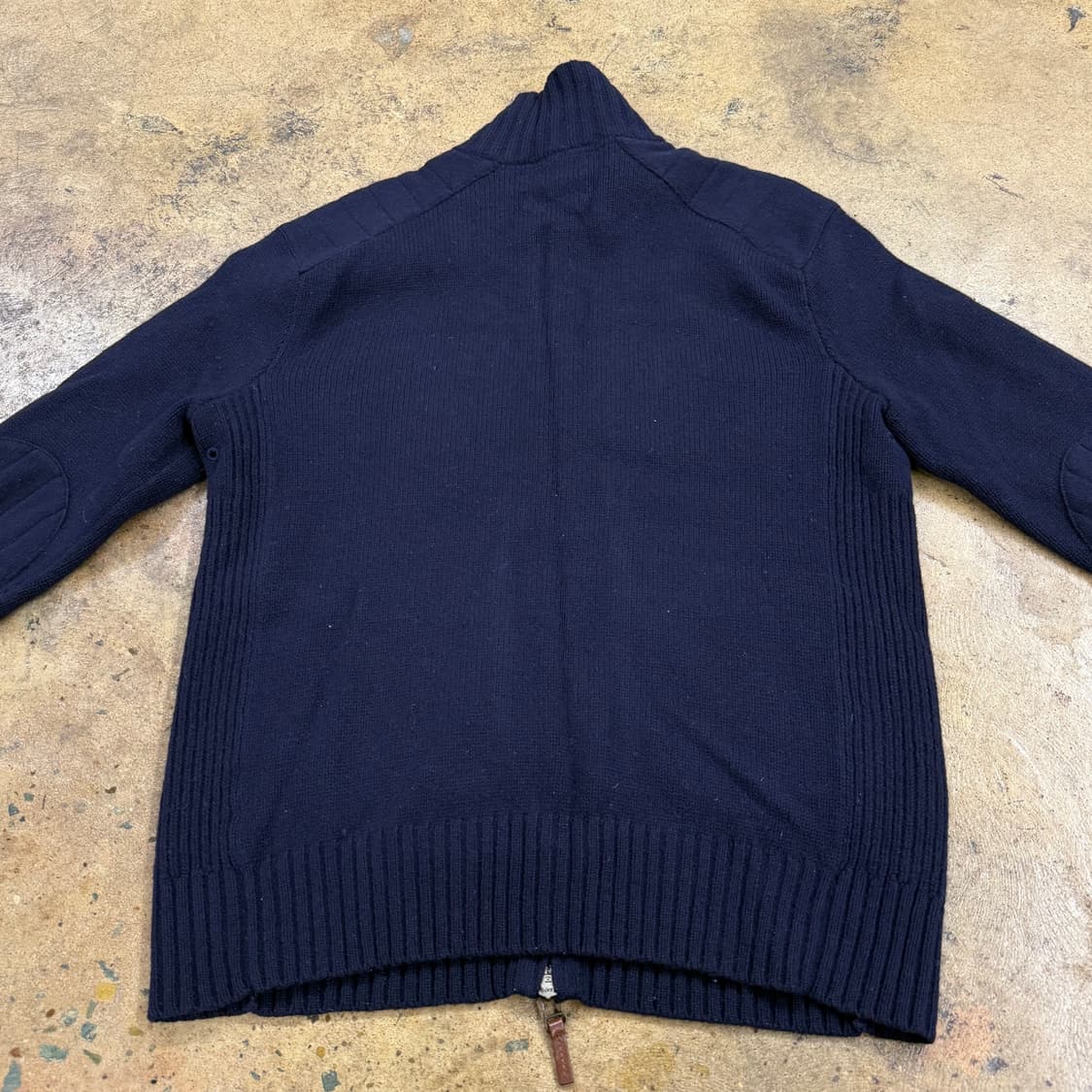 폴로 랄프로렌  네이비 니트 집업  상품이미지4