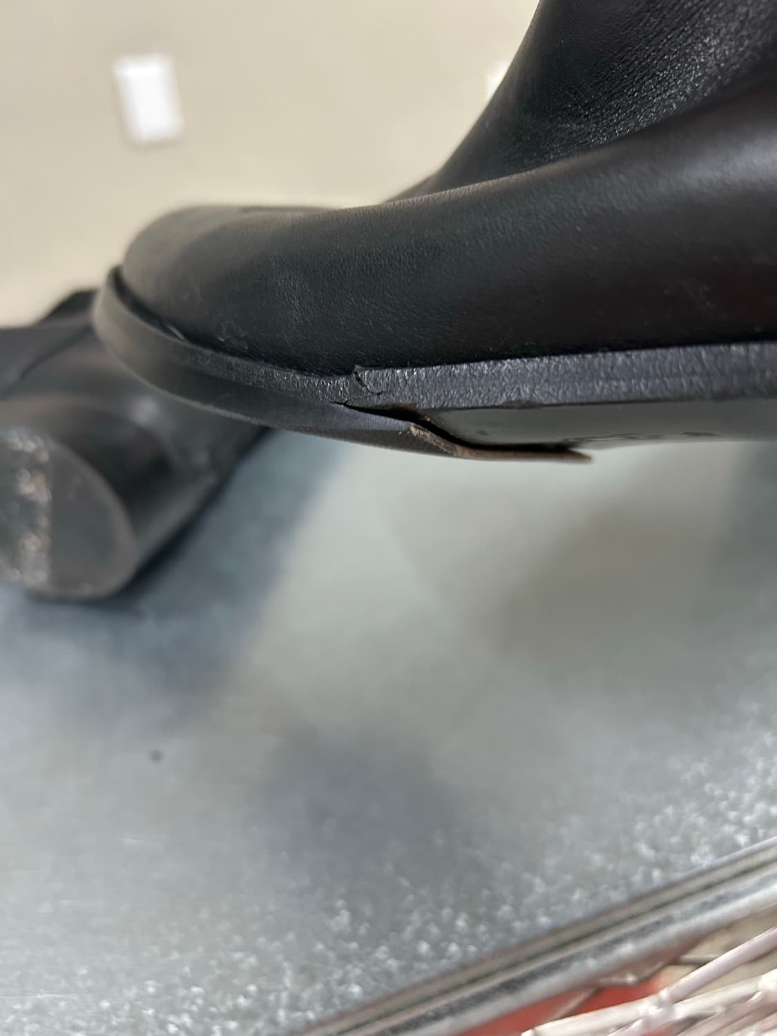 토리버치 블랙 스웨이드 롱 부츠 7M 상품이미지9