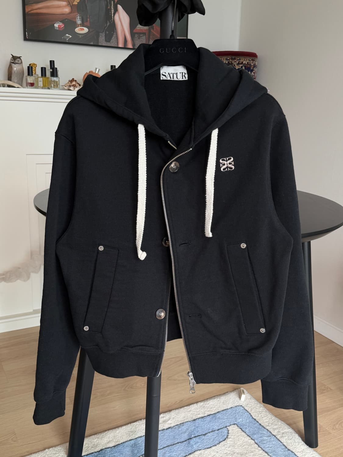 SATUR 세터 후드 집업/코튼 올 데이 상품이미지4