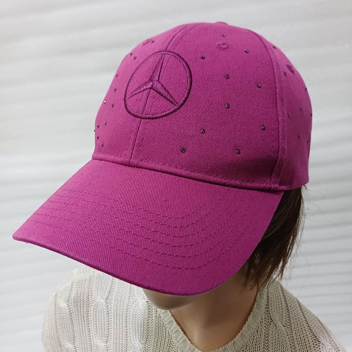 정품 벤츠 골프 여성 야구 캡 모자 상태훌륭 사랑봉봉 상품이미지1