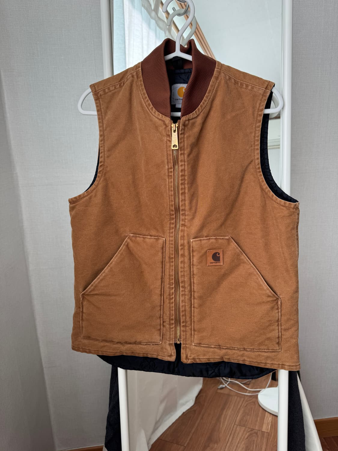 칼하트 브라운 퀼팅 조끼 Carhartt Vest 상품이미지1
