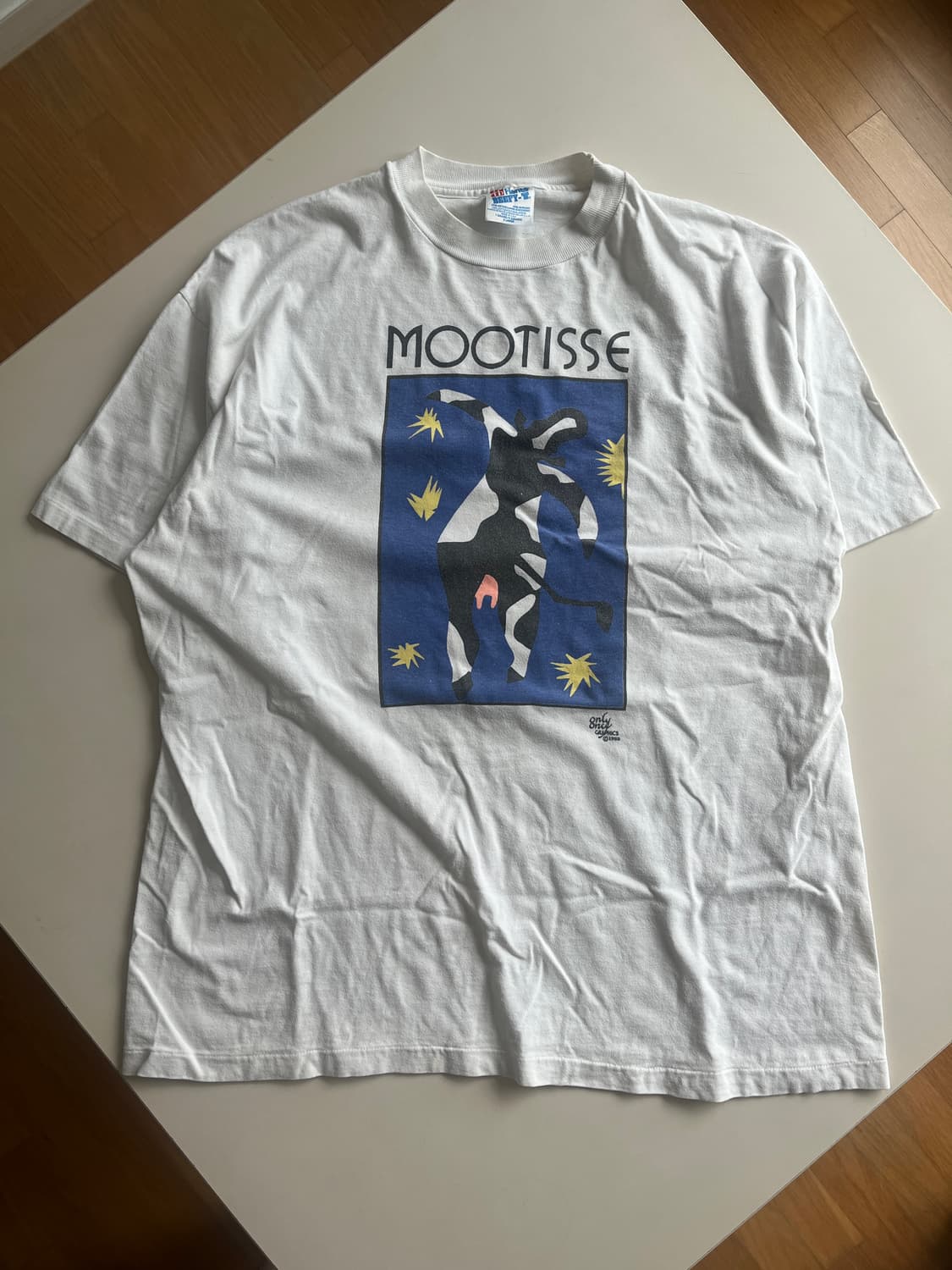1988 mootisse 앙리마티스 패러디 아트티셔츠 xl 상품이미지1