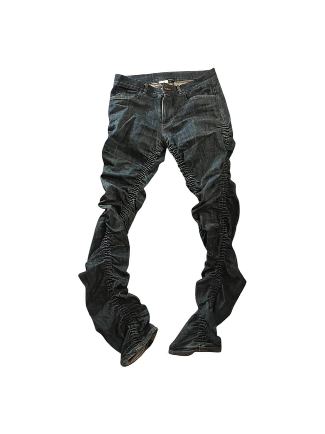 Gadget Grow japan 가젯그로우 셔링 데님 팬츠 상품이미지1