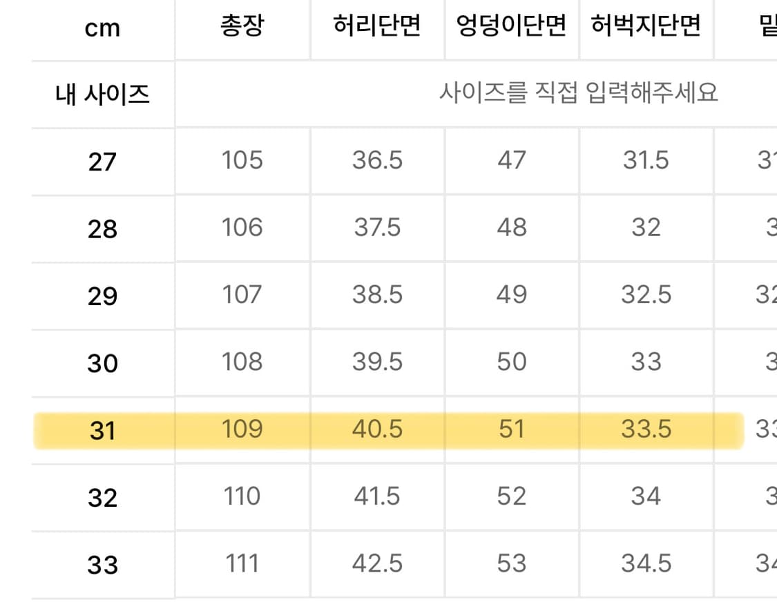 모드나인 mod1 데님팬츠 상품이미지5