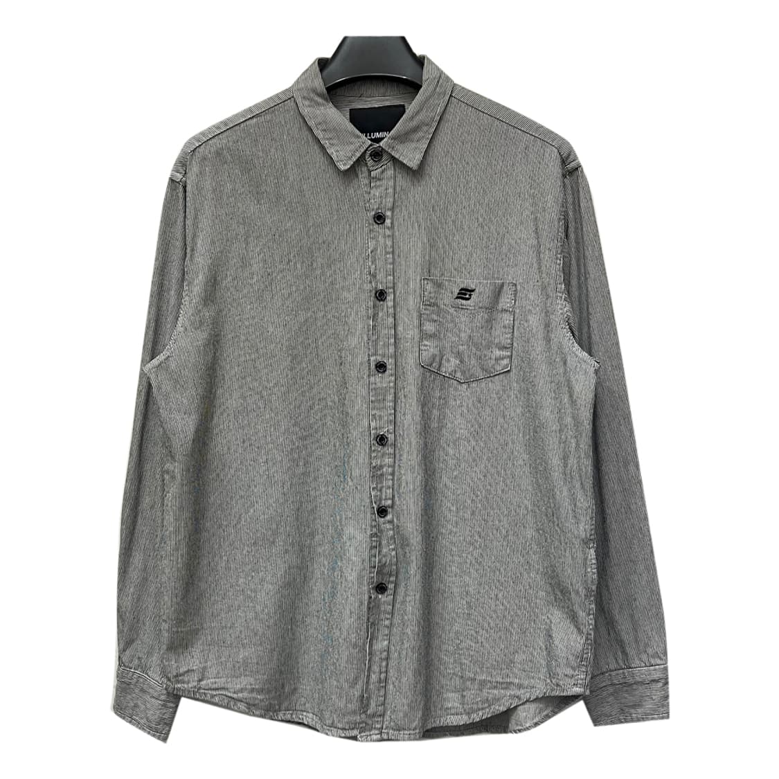 필루미네이트 스트라이프 옥스포드 셔츠 남방 L 상품이미지1