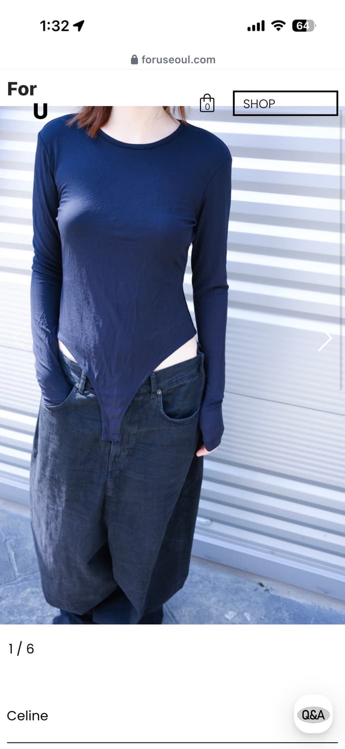 셀린느 바디수트 상품이미지1