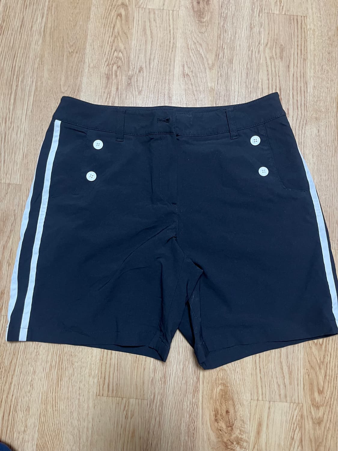 와이드앵글 여성 골프반바지 상품이미지1