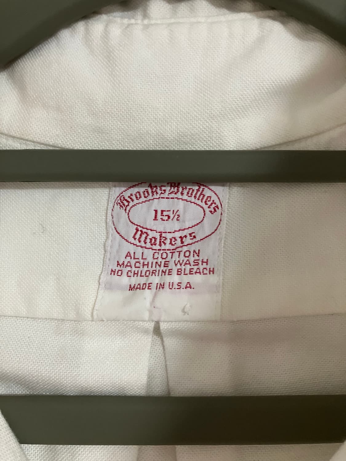 브룩스 브라더스 반팔셔츠 made in USA 상품이미지2