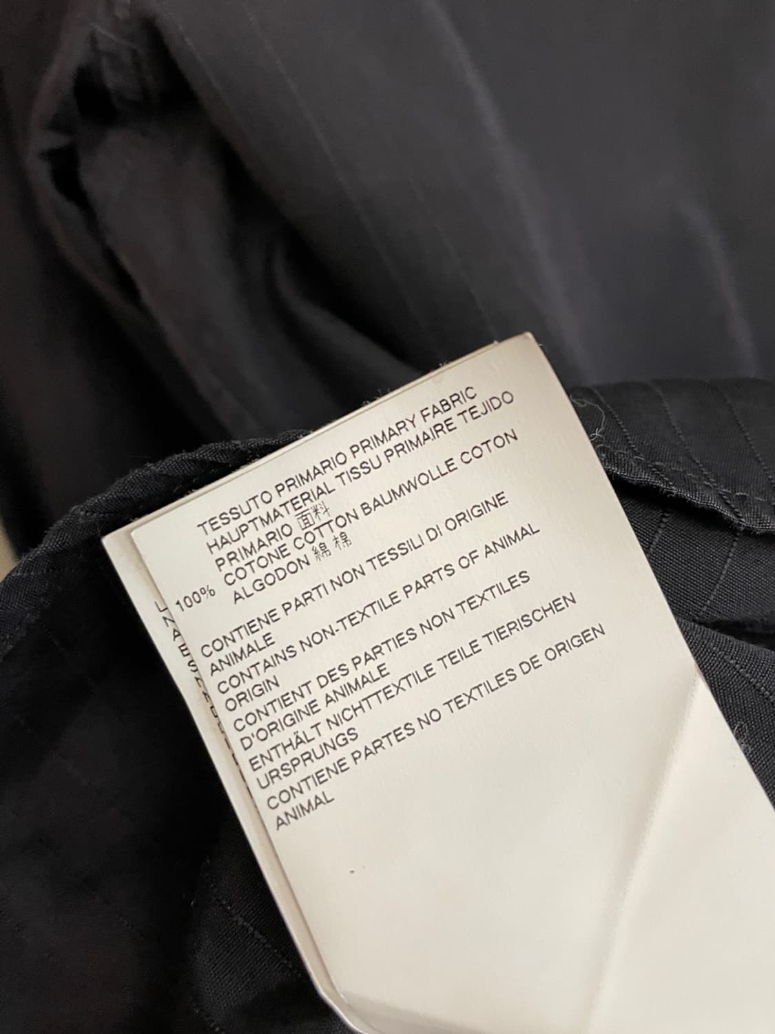 메종 마르지엘라 블랙 셔츠  상품이미지8