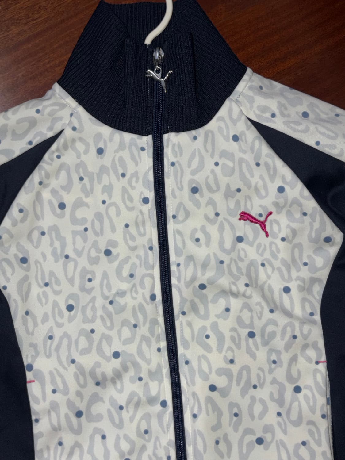 퓨마 빈티지 집업 져지 아디다스 나이키 일본빈티지 아노깔 희귀 하늘색 상품이미지3