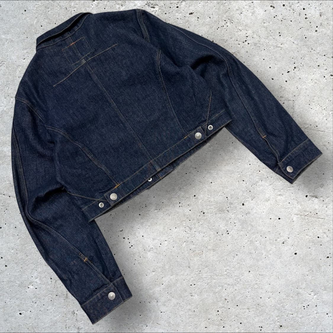 [S] 리바이스 LEJ 리이슈 데님 크롭 자켓 청자켓 C288 상품이미지2