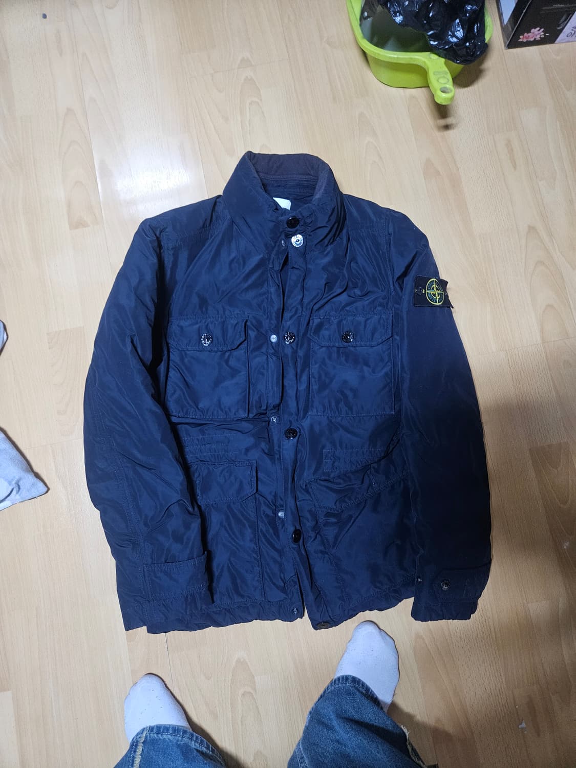 정품 스톤아일랜드 마이크로랩스 구스다운 패딩M사이즈 상품이미지2