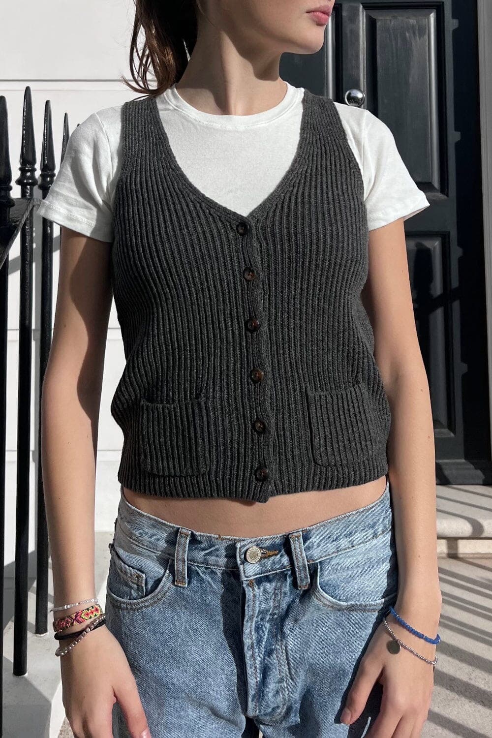 Brandy Melville Knit Vest 상품이미지2