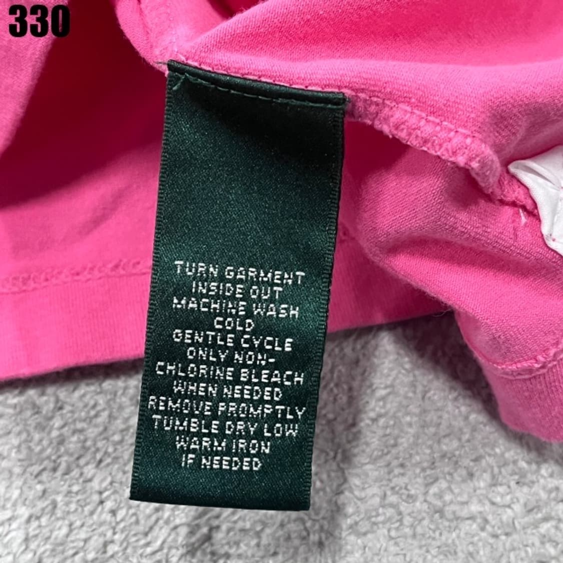 랄프로렌 핑크 반팔  상품이미지3