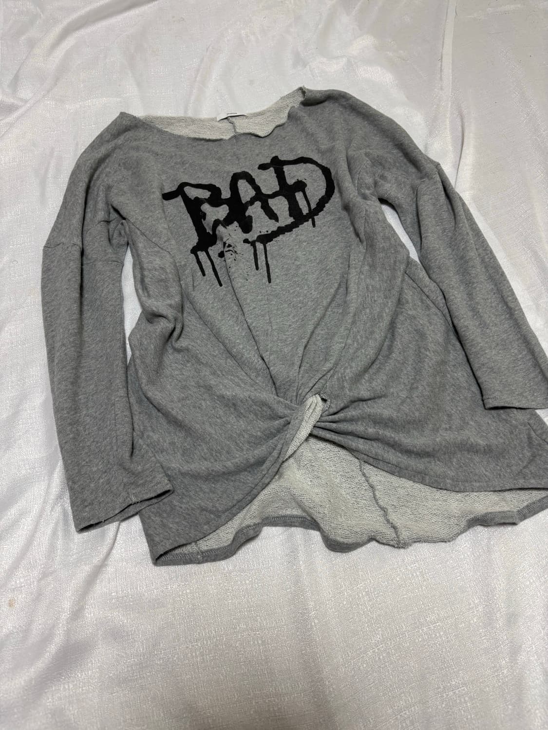 “Unknown” Bad Print Grunge Sleeve 상품이미지6