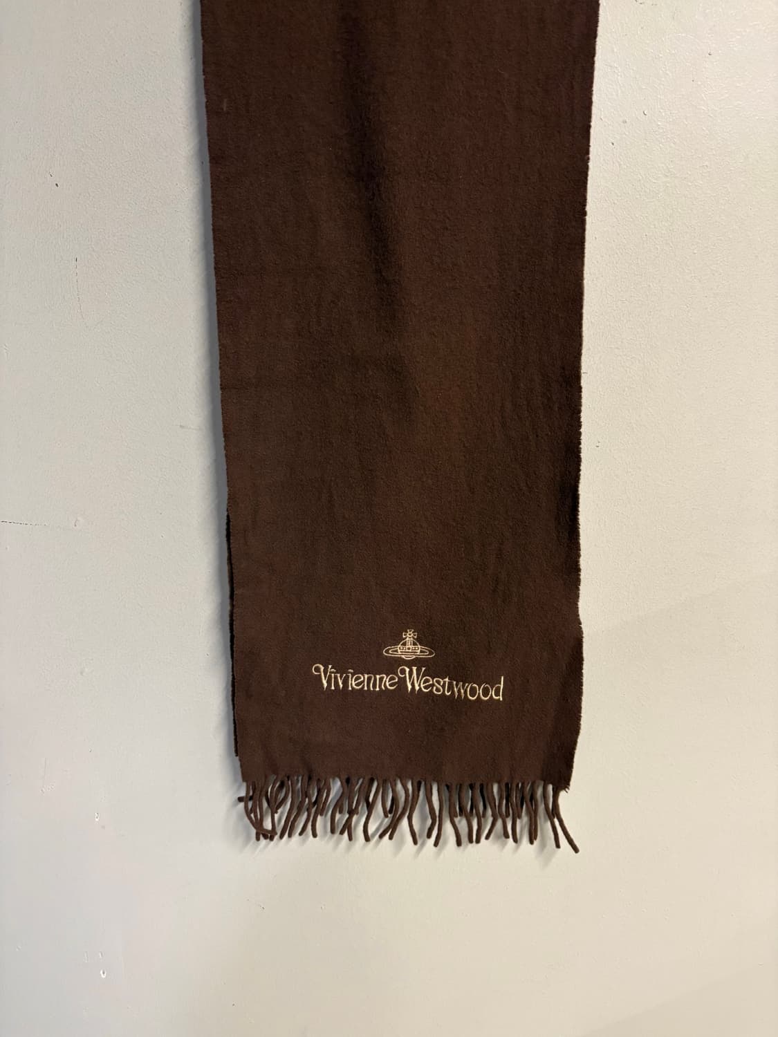 VIVIENNE WESTWOOD muffler brown 상품이미지4