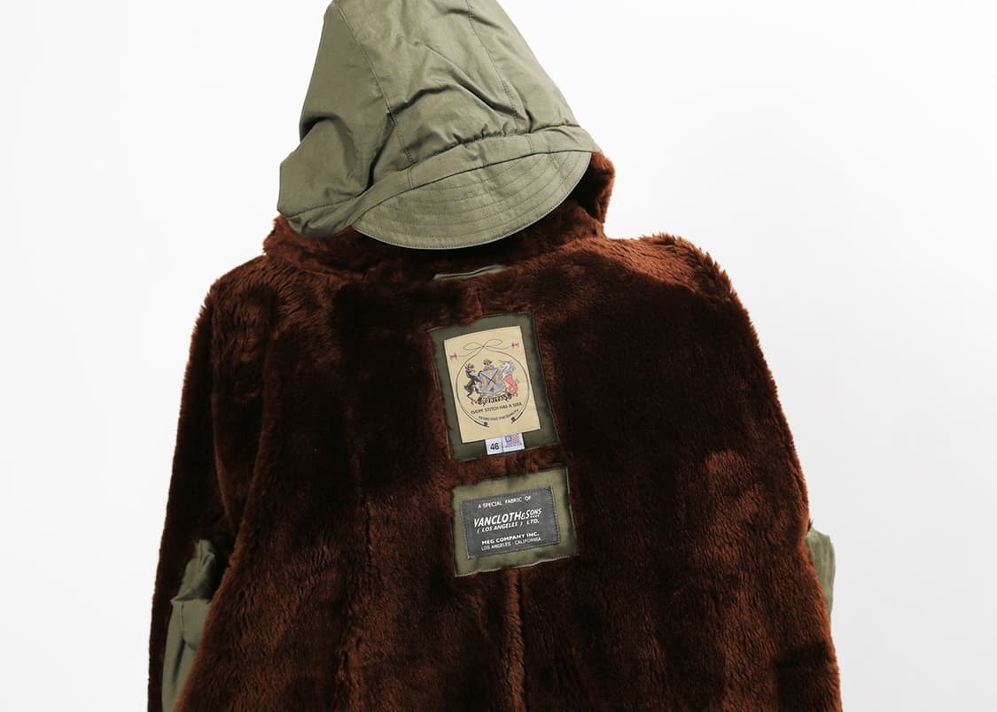 모니탈리 / 밀리터리 N-2 덱 파카 / 38 (100) 상품이미지10