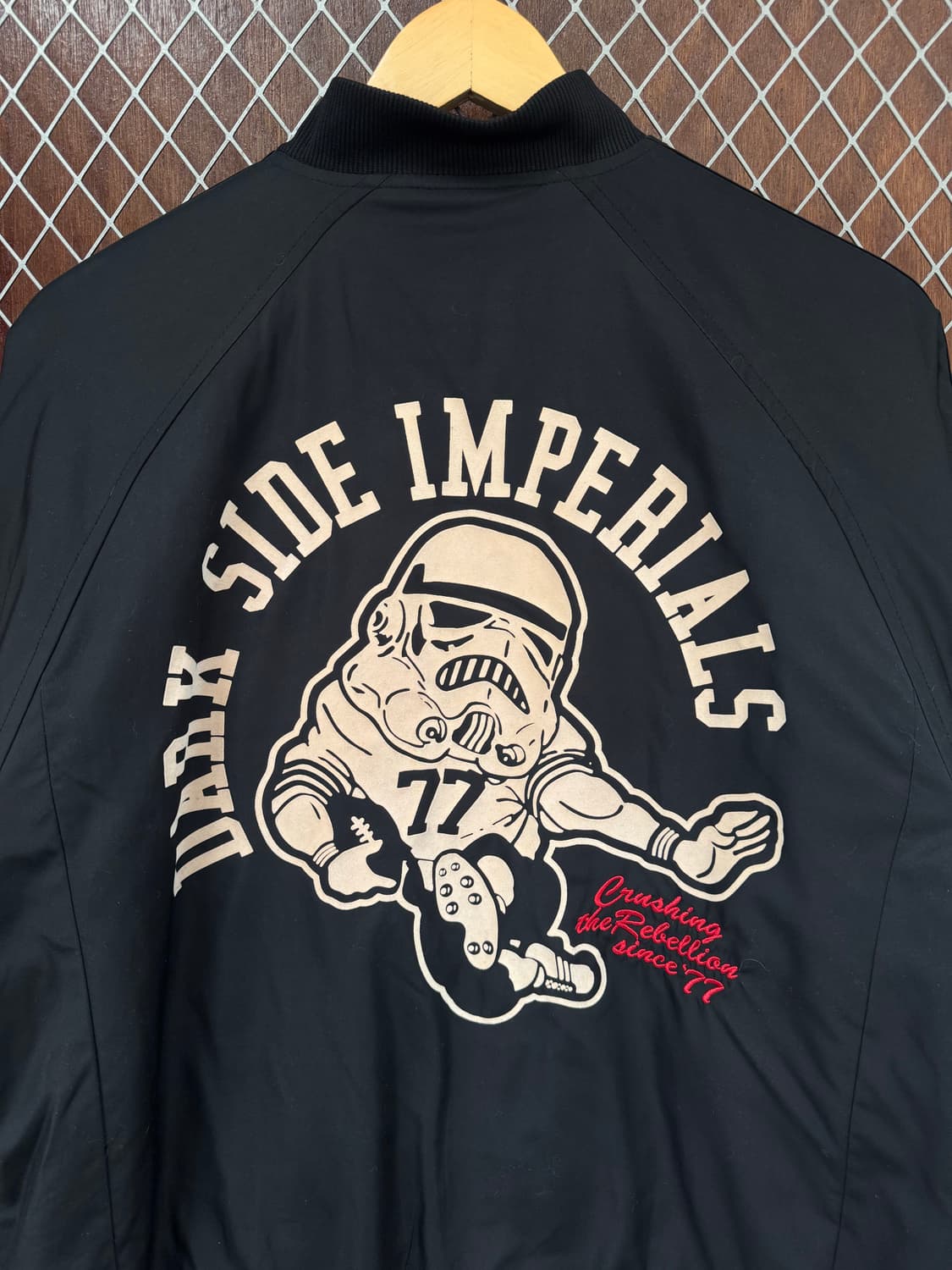 아디다스 스타워즈 그래픽 블루종 봄버 자켓 M 상품이미지9