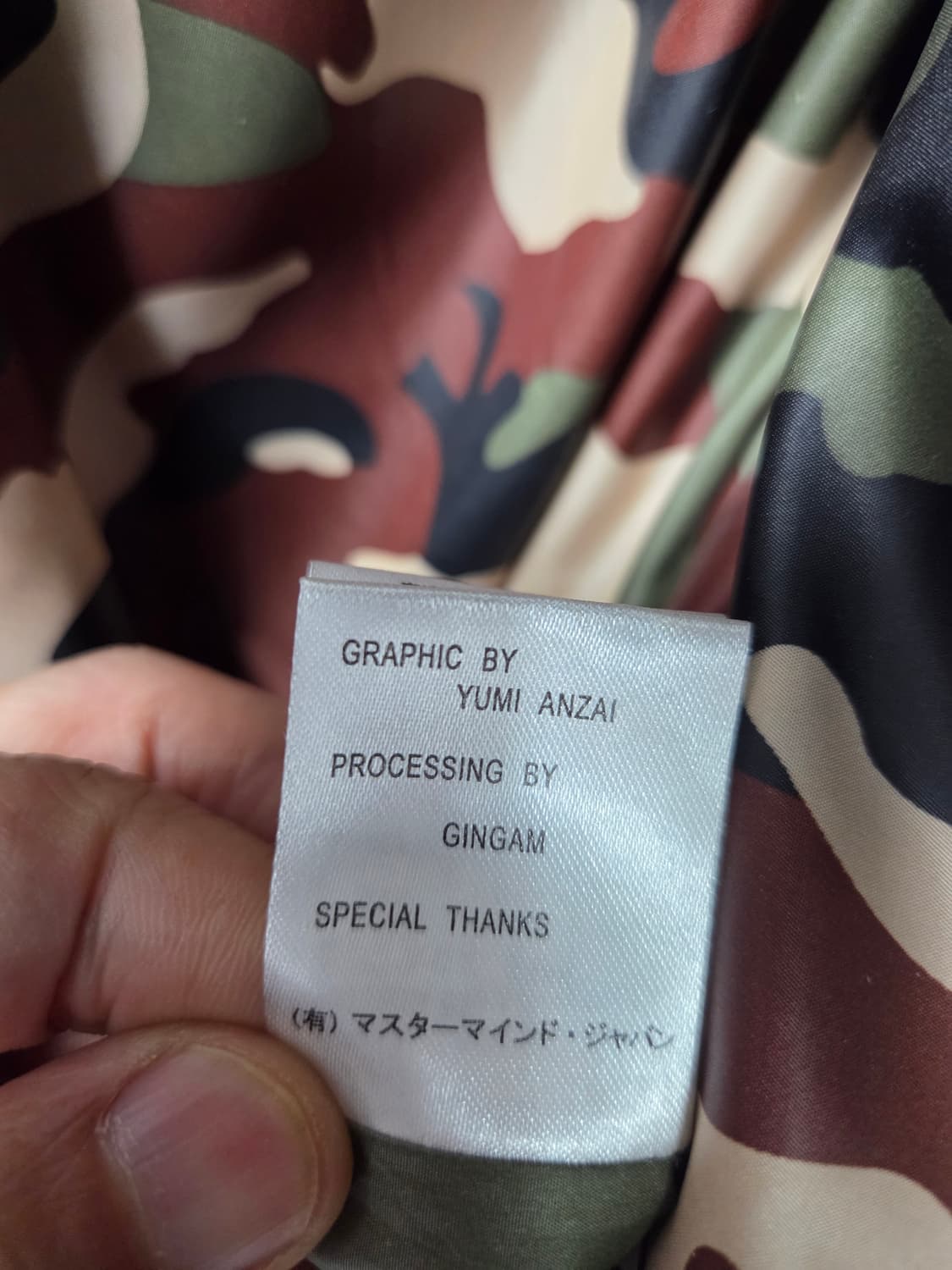 4XL 일본  Curphey MMJ X BAPE 양가죽 다운 자켓 상품이미지10