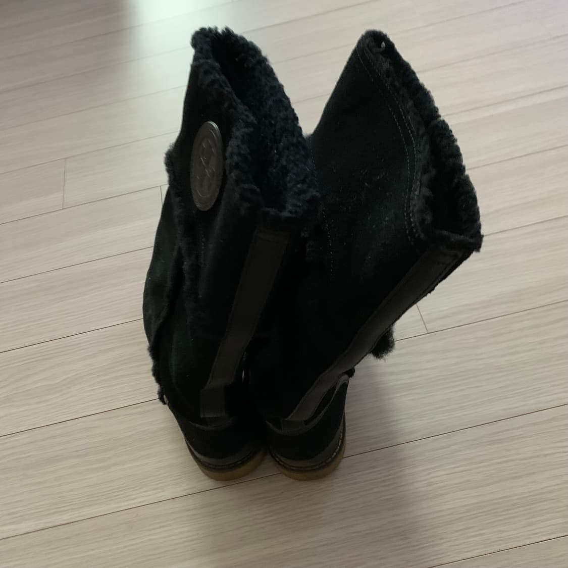 토리버치 스웨이드 블랙부츠 240 상품이미지6