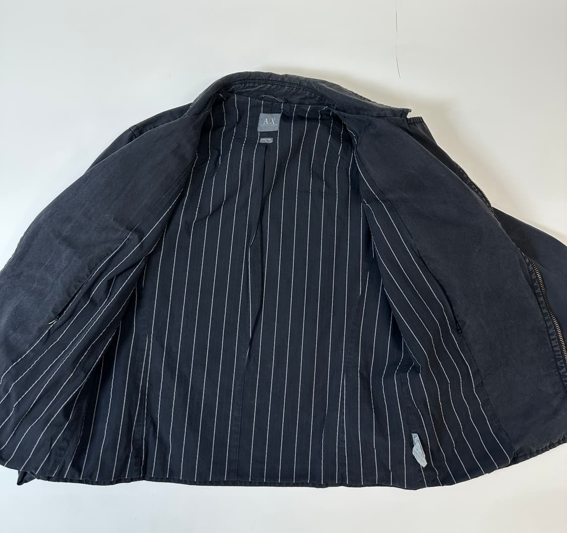 아르마니 2way 지퍼 워싱 자켓 상품이미지4