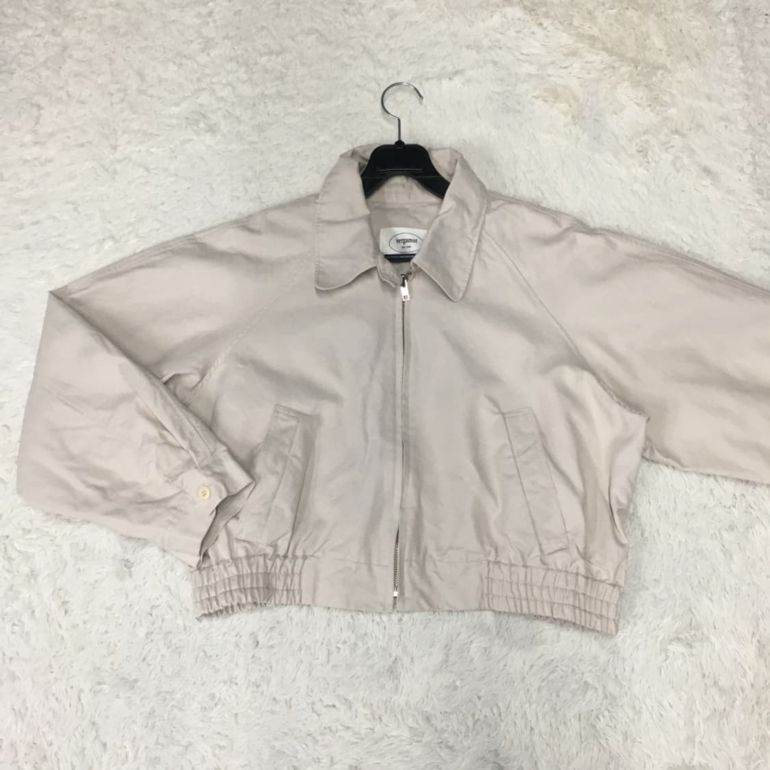 베르가못 여성 마일드 코튼카라집업자켓 DD12 상품이미지1