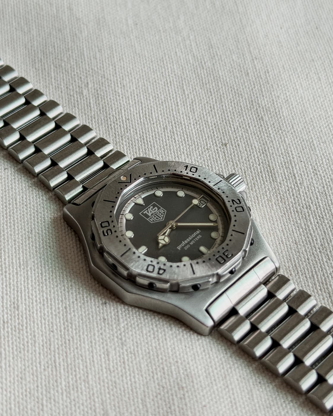 태그호이어3000 그레이 다이얼 36mm 상품이미지3