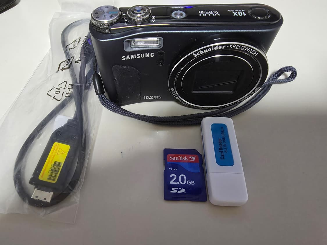 삼성 블루 WB500 빈티지 디지털카메라 상품이미지8