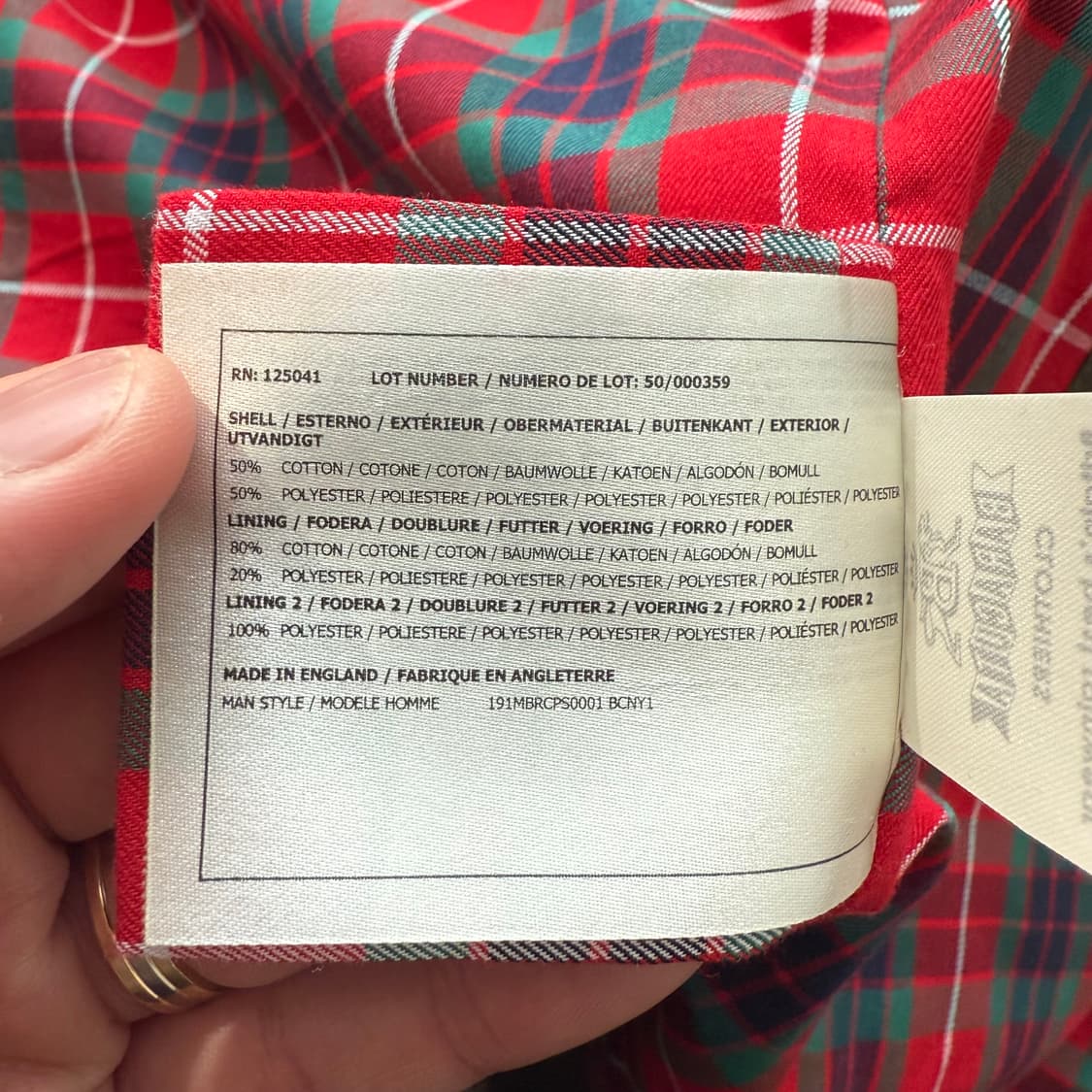 바라쿠타 G9 해링턴 자켓 클래식핏 42(103) Beech(아미그린) 상품이미지4