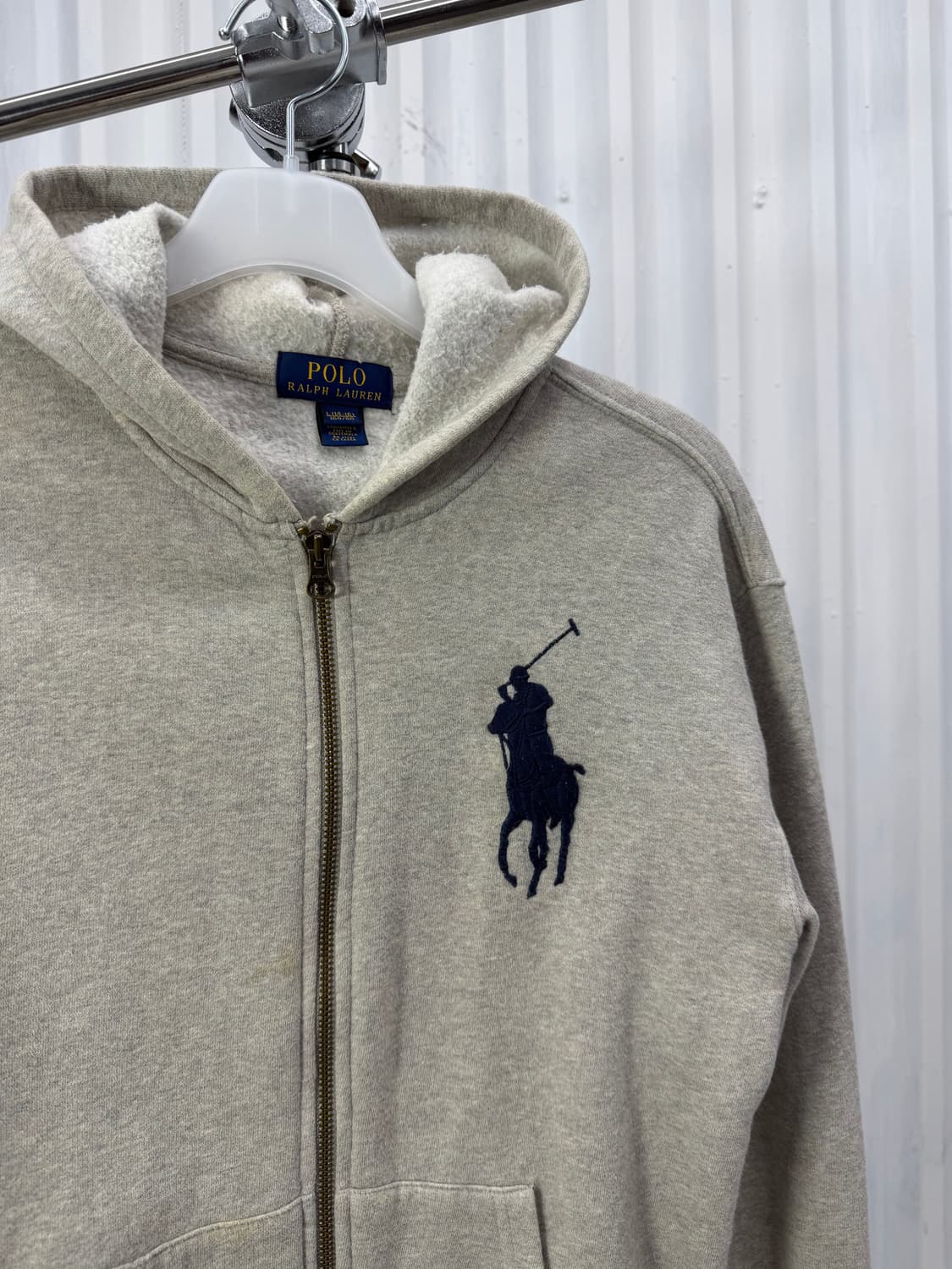 Big Pony hoodie zip 상품이미지4