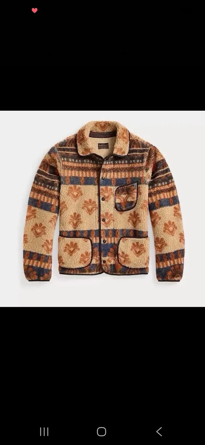 삽니다] 더블알엘 rrl 파일 플리스 자켓 2xl 상품이미지1