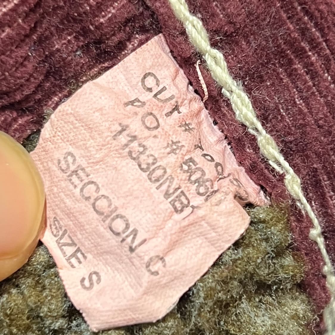 트루릴리젼 코듀로이 퍼 카라 자켓 상품이미지5