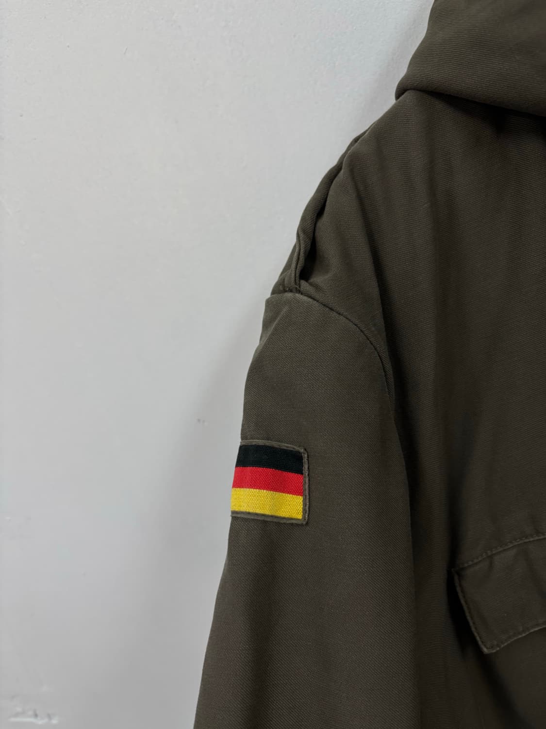 독일군 스노클 파카 VAL. MEHLER AG       (내피탈착) 상품이미지4