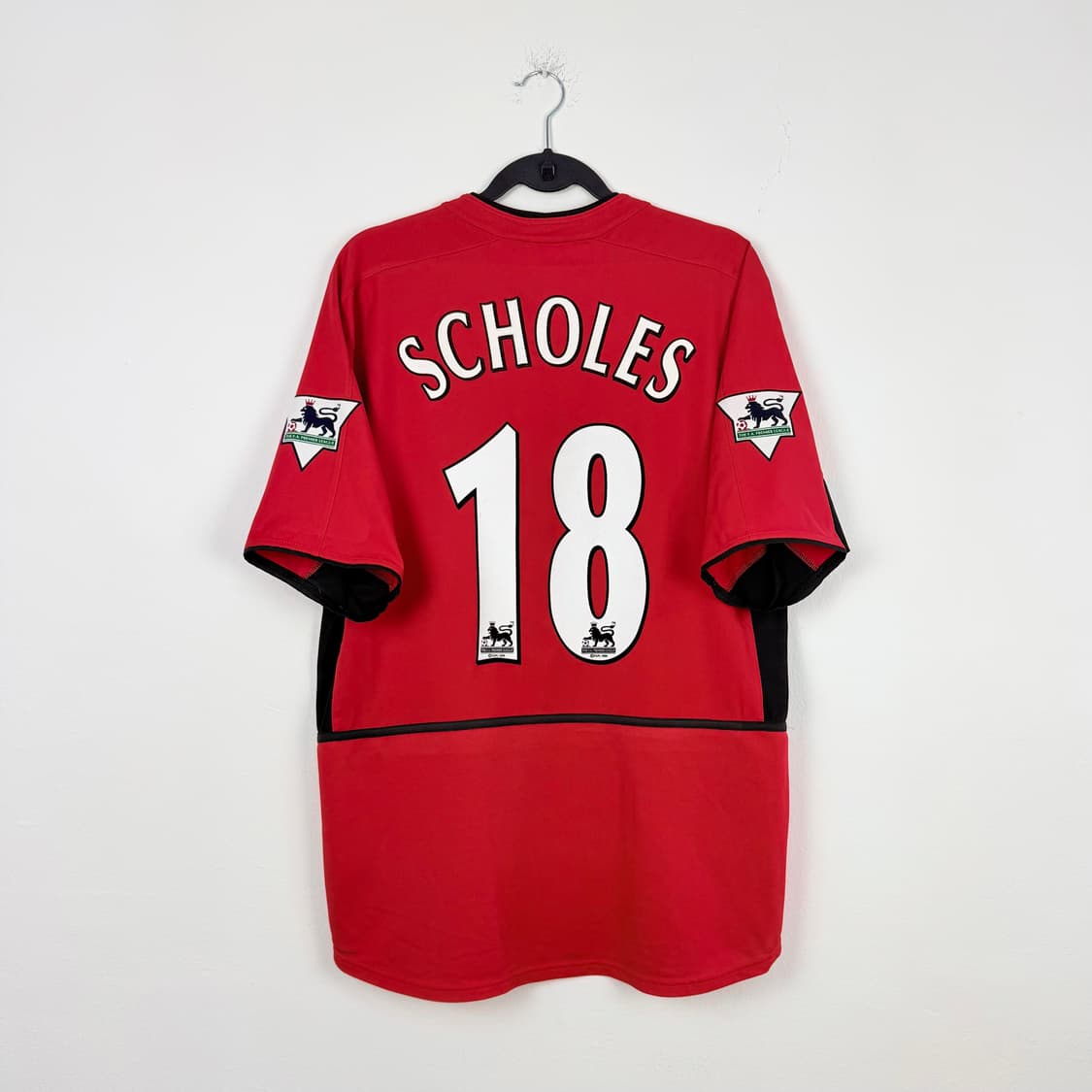 02-04 맨유 홈 스콜스 유니폼 상품이미지1