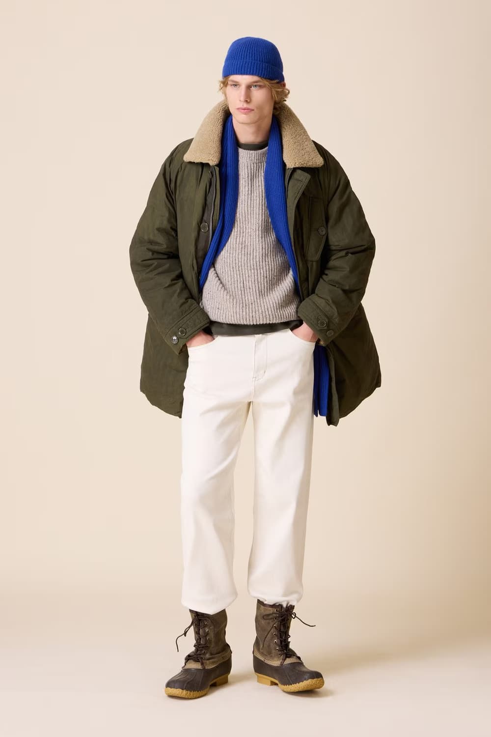 [50] 헨리코튼 크로이던 파카 올리브 상품이미지3