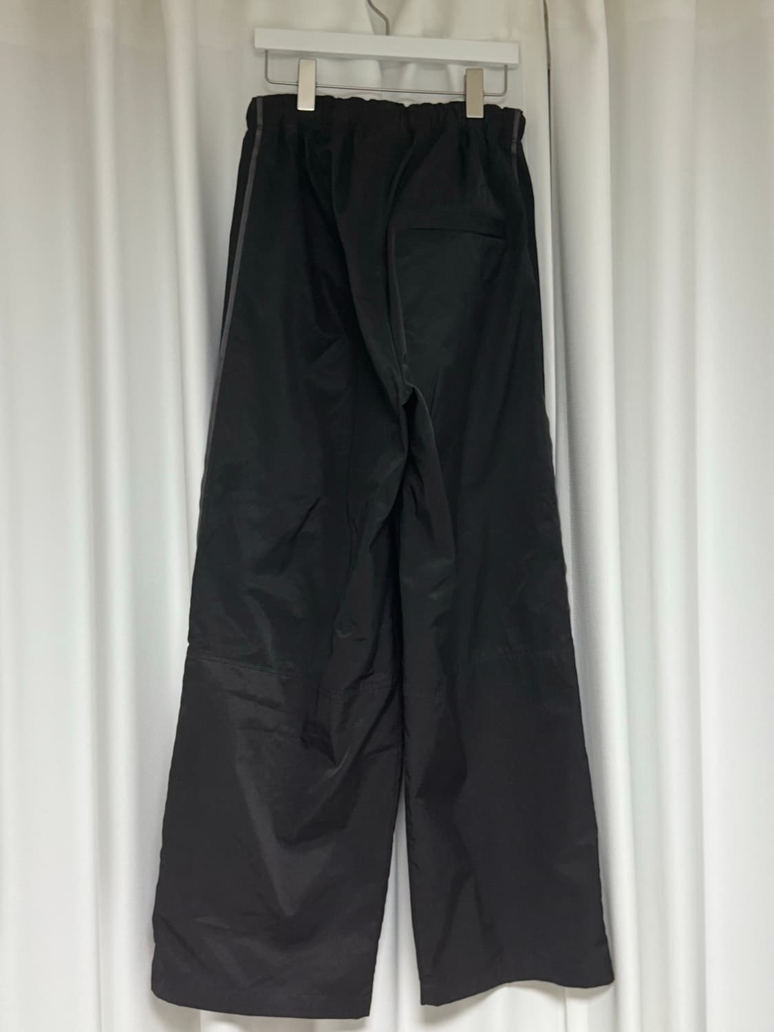 [3] 폴리테루 1011 트랙 팬츠 트리플 블랙 스냅 버젼 상품이미지4