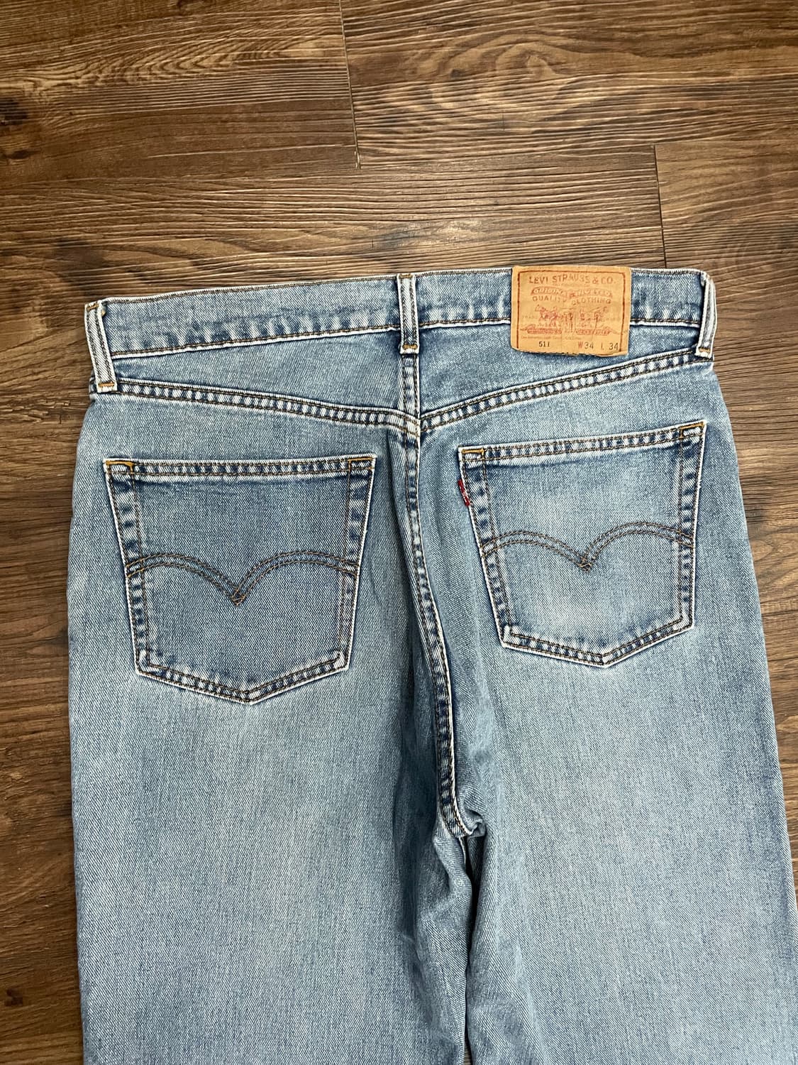 90s 리바이스 일본판 511 데님 팬츠 상품이미지8