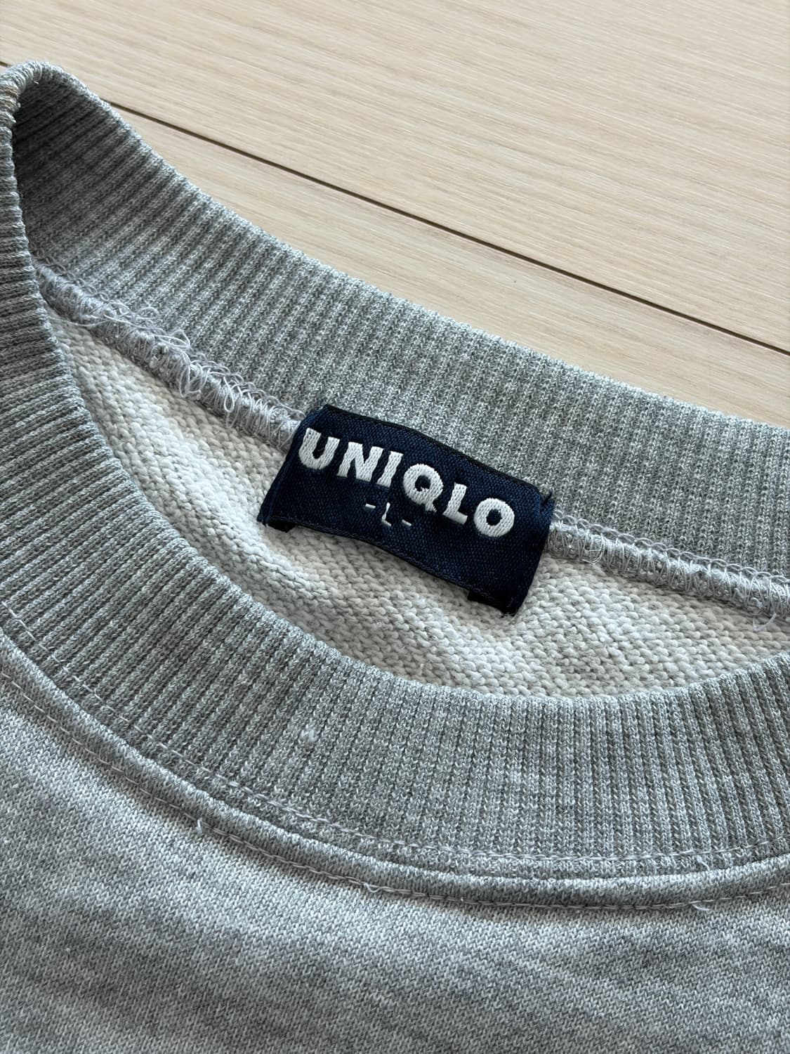 90s 올드 빈티지 유니클로 50 50 스웻셔츠 L (103) 상품이미지3